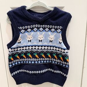 The Children's Place Easter Sweater Vest 18-24mo